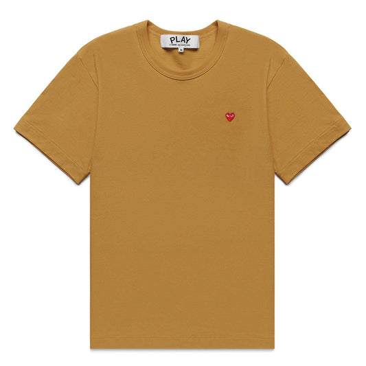 Comme des Garçons Play T-Shirts SMALL RED HEART T-SHIRT