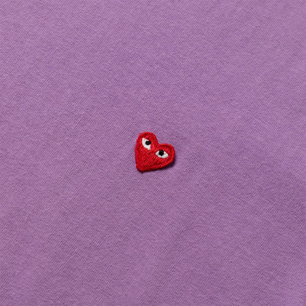 Comme des Garçons Play T-Shirts SMALL RED HEART T-SHIRT