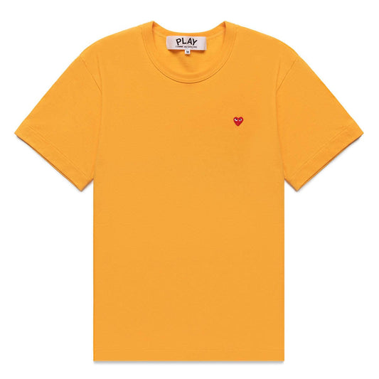 Comme des Garçons Play T-Shirts SMALL RED HEART T-SHIRT