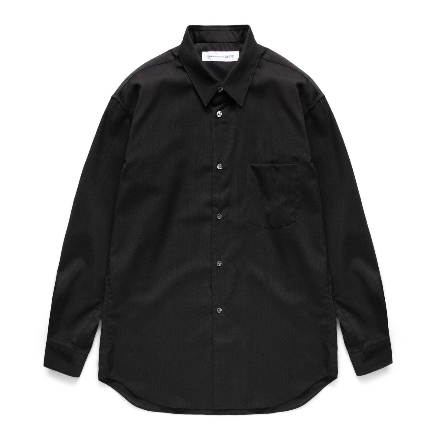 Comme des Garçons Shirt WOOL WOVEN SHIRT PLAIN