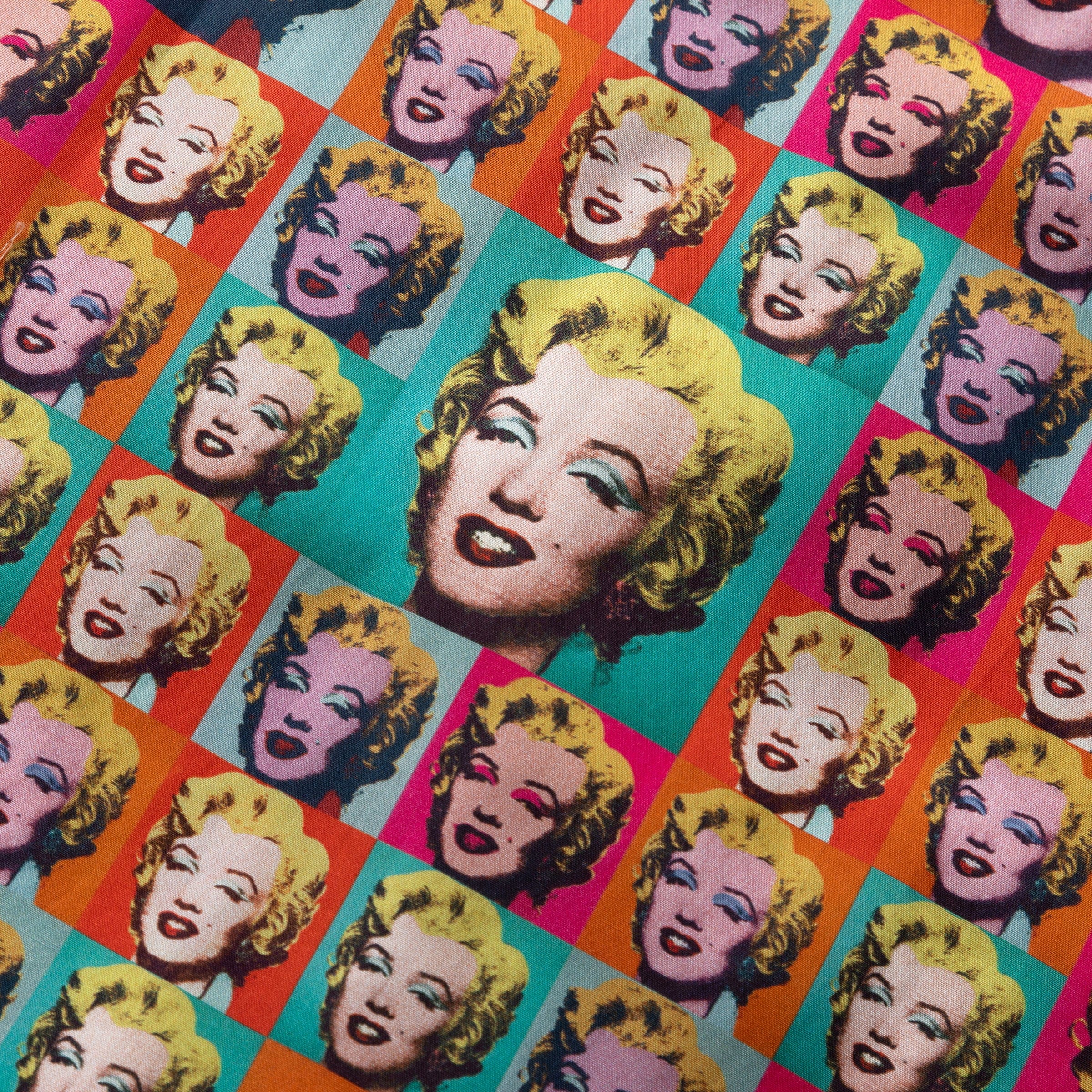 X ANDY WARHOL MARILYN MONROE GRAPHIC PRINT SHIRT PRINT Q