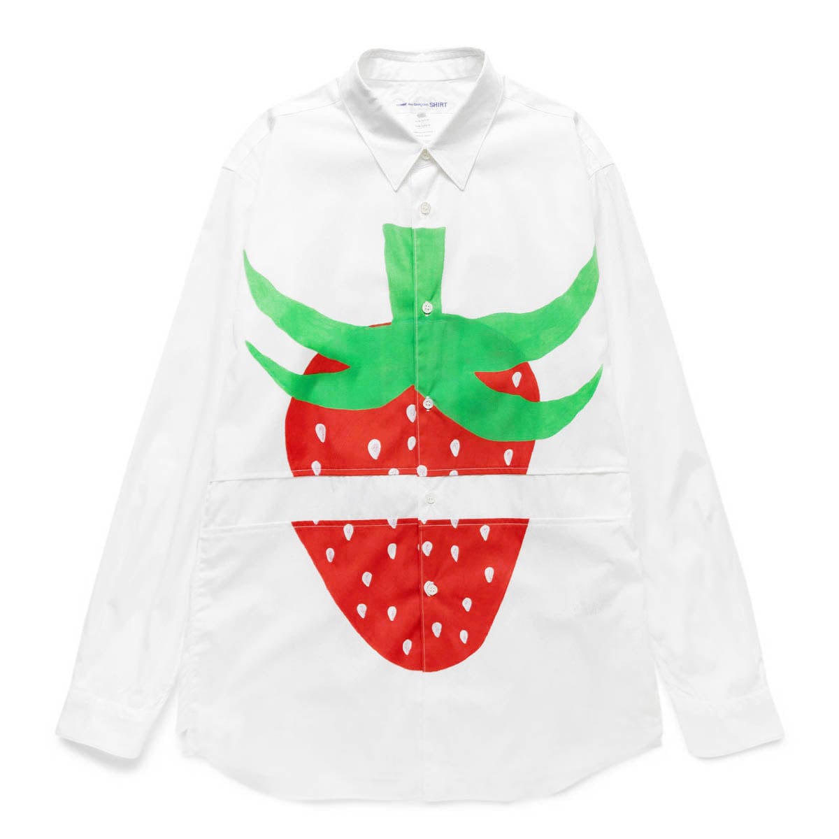 Comme des Garçons Shirt Shirts STRAWBERRY WOVEN SHIRT