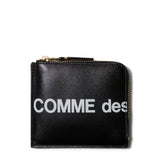 Comme des Garçons Wallet Wallets & Cases BLACK / O/S HUGE LOGO