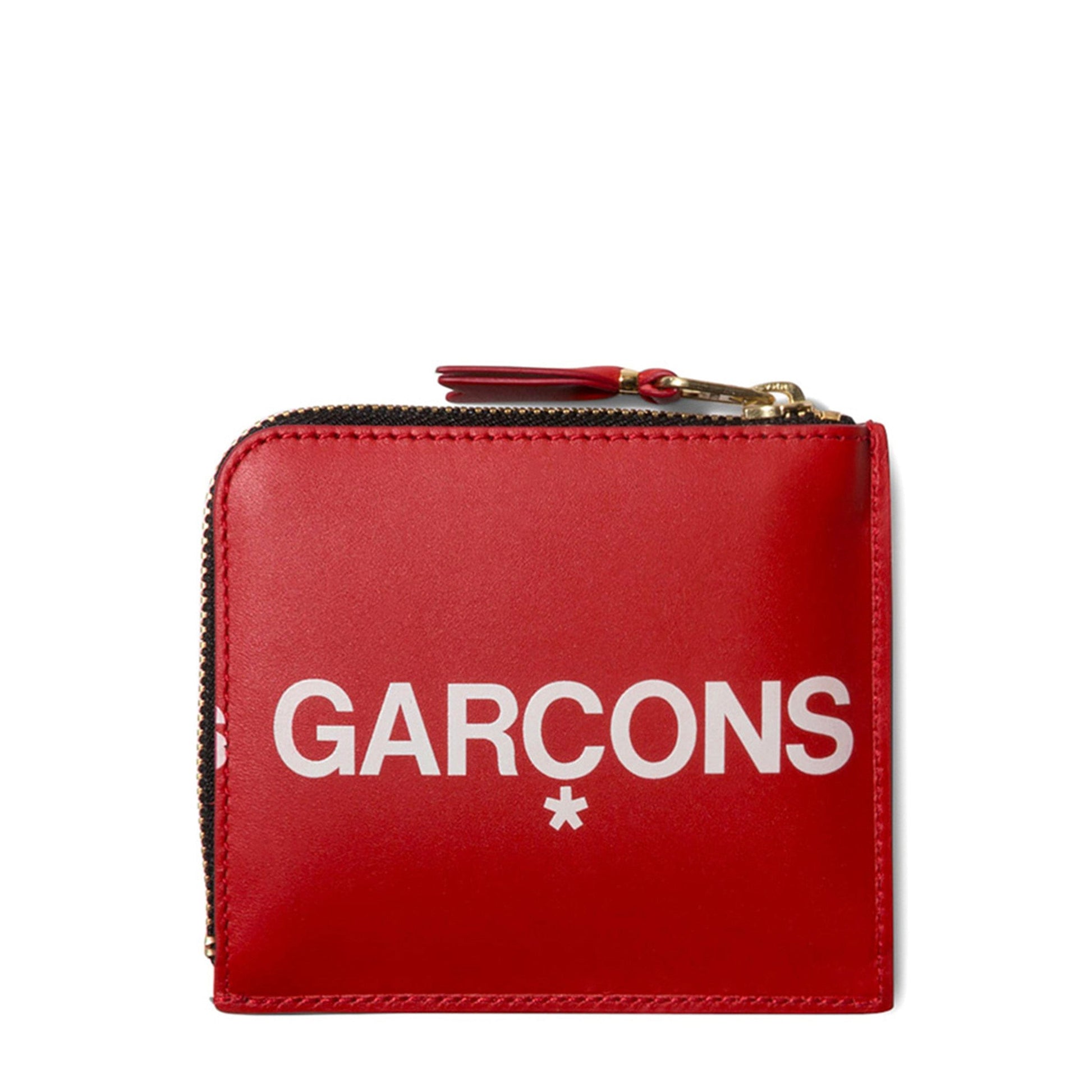 Comme des Garçons Wallet Wallets & Cases RED / O/S HUGE LOGO