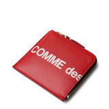 Comme des Garçons Wallet Wallets & Cases RED / O/S HUGE LOGO