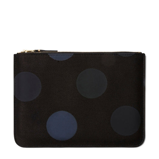 Comme des Garçons Wallet Wallets & Cases BLACK / O/S RUBBER DOT
