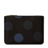 Comme des Garçons Wallet Wallets & Cases BLACK / O/S RUBBER DOT