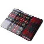 Load image into Gallery viewer, Comme Des Garçons Wallet Wallets &amp; Cases RED / O/S TARTAN PATCHWORK
