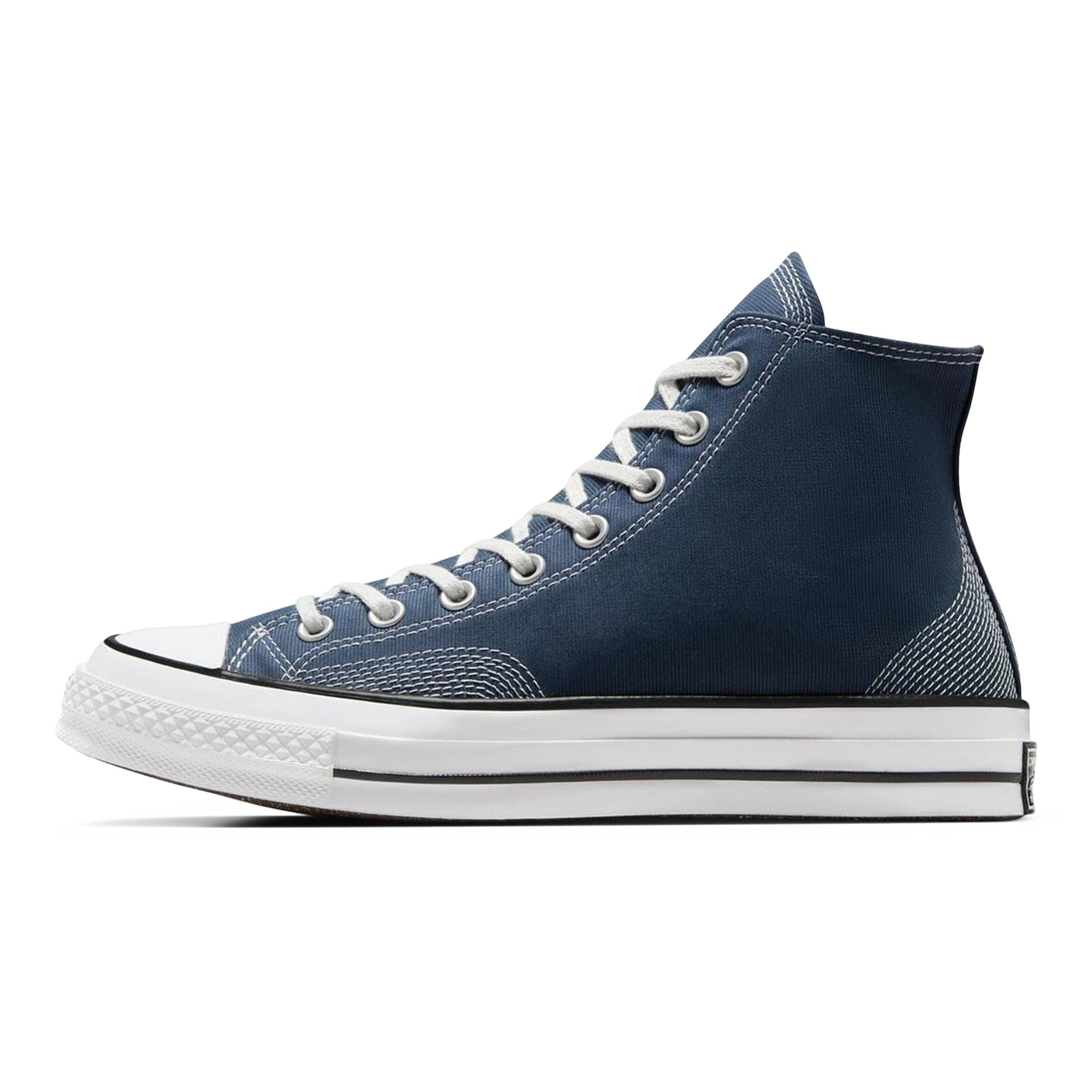 Converse Chuck 70 Multi Stitch Cotton High Navy Fossilized 8.5