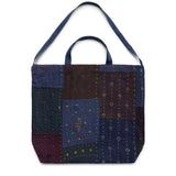 Engineered Garments Bags NAVY SQUARE HANDSTITCH / O/S CARRY ALL TOTE