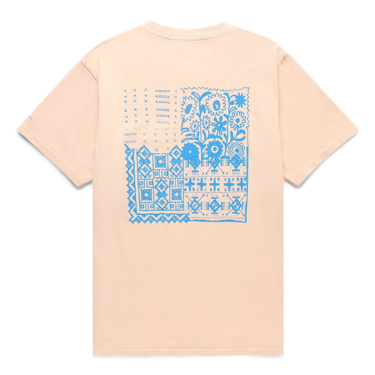 Engineered Garments T-Shirts PRINTED CROSS T-SHIRT