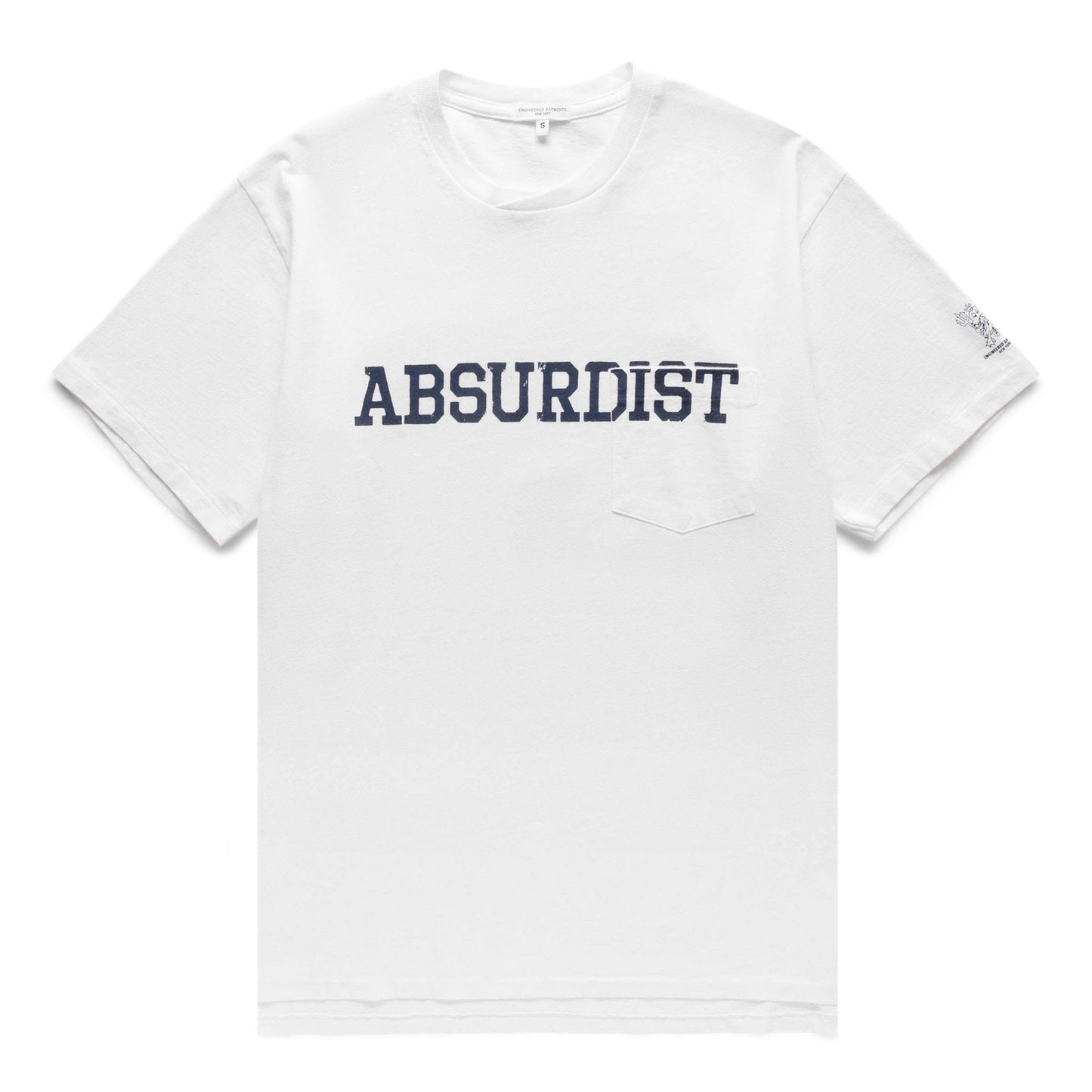 Engineered Garments T-Shirts PRINTED CROSS T-SHIRT