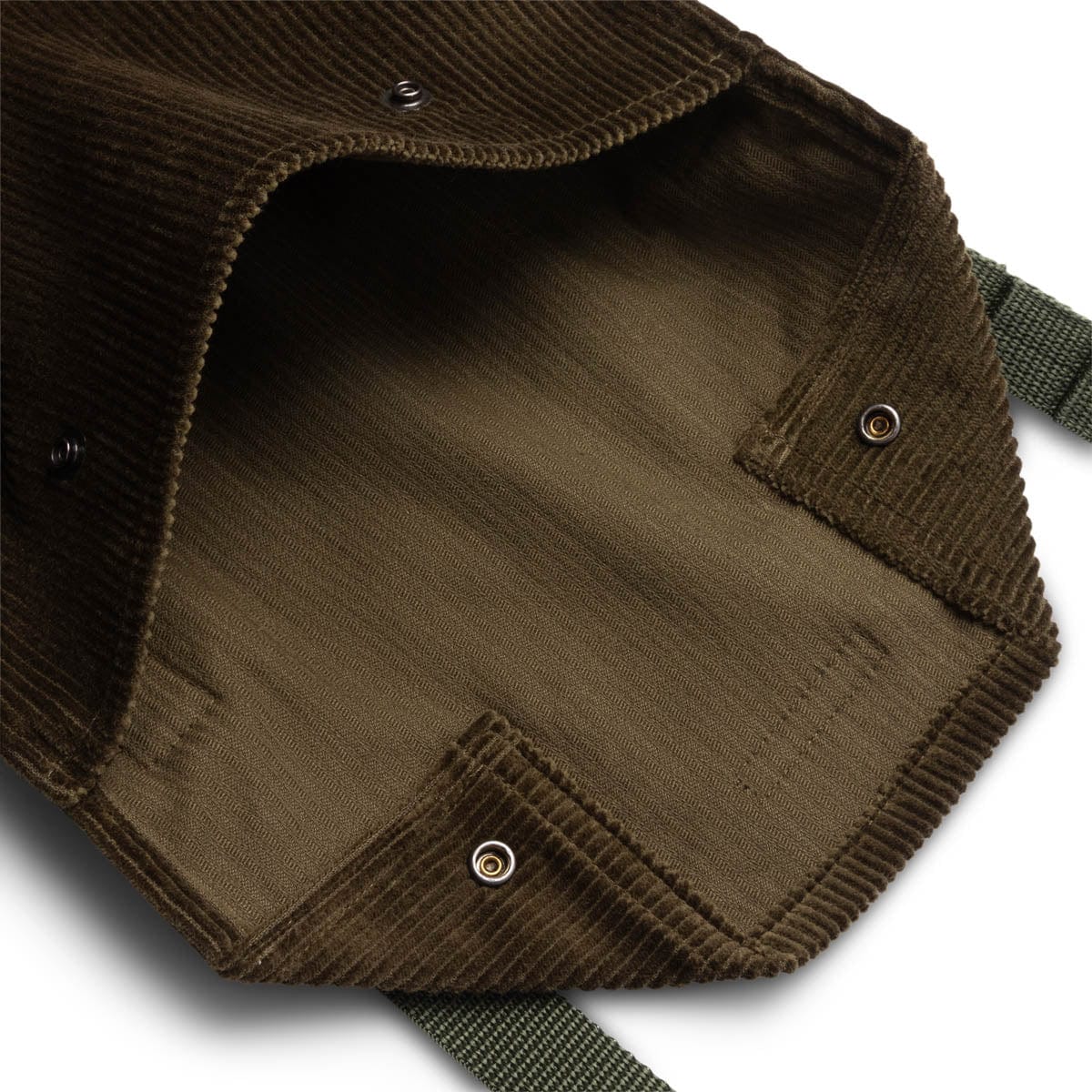 Engineered Garments Bags OLIVE COTTON 8W CORDUROY / O/S SHOULDER POUCH