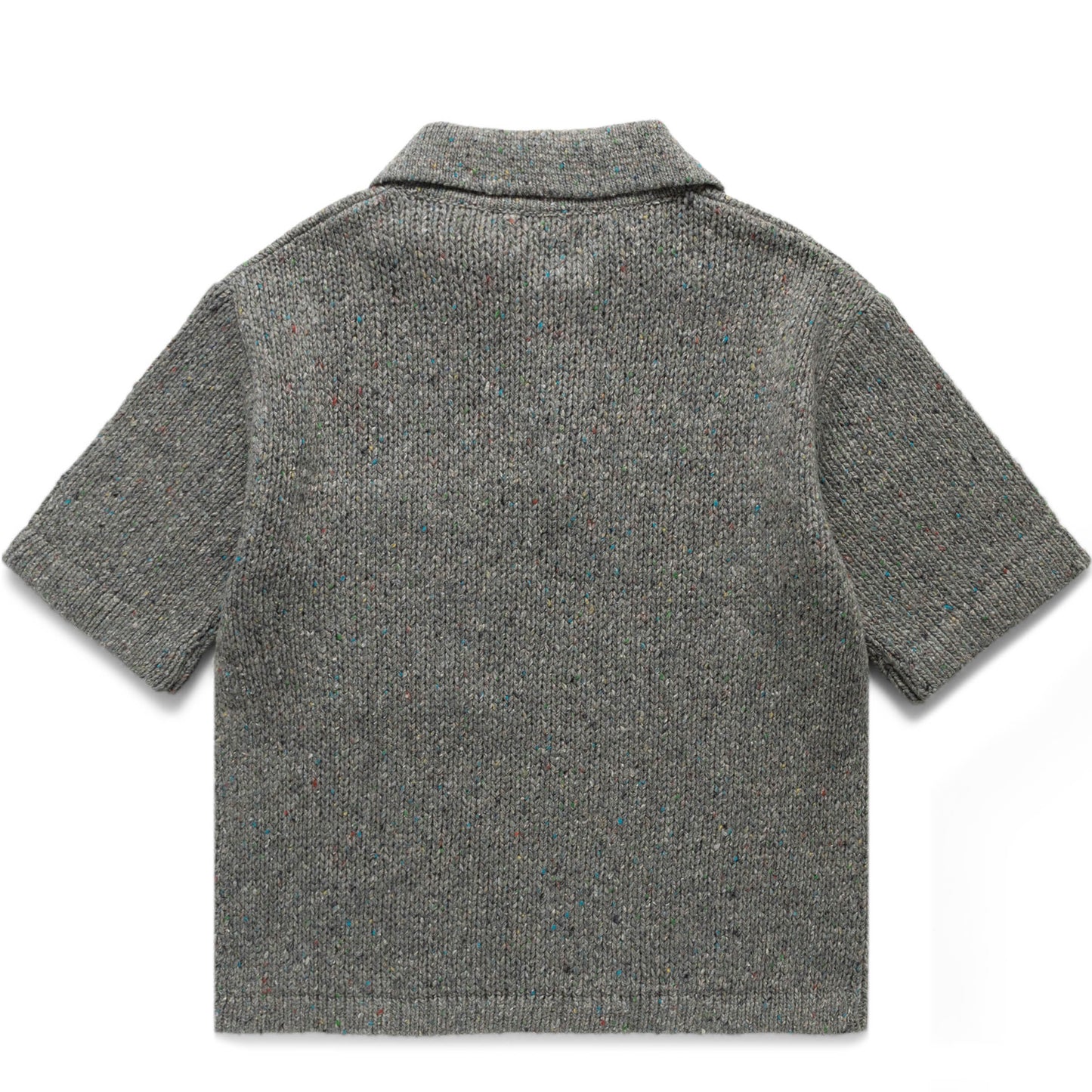 ERL Shirts SPECKLE KNIT POLO