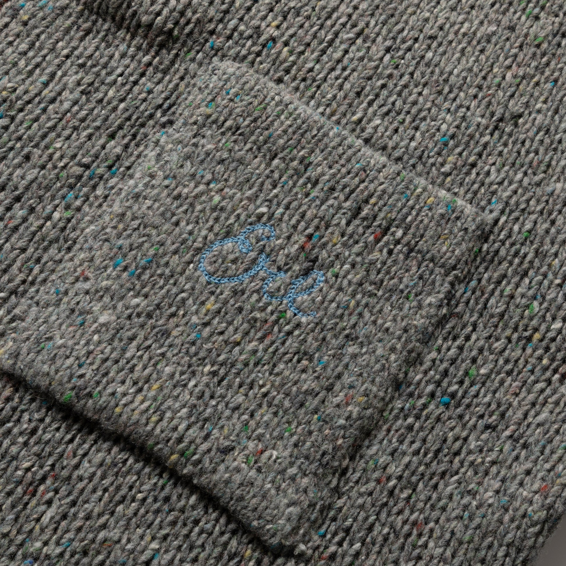 ERL Shirts SPECKLE KNIT POLO