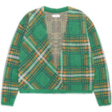 ERL Knitwear PLAID KNIT CARDIGAN