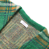 ERL Knitwear PLAID KNIT CARDIGAN