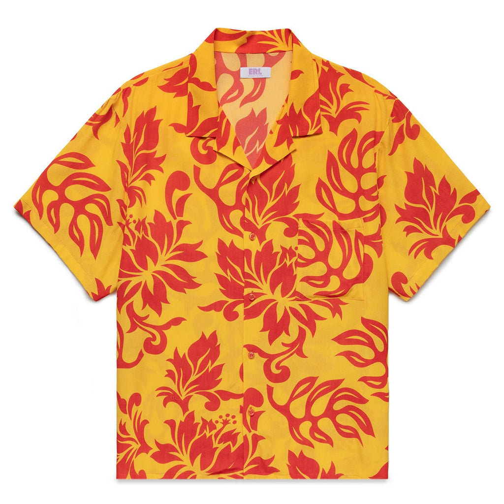 ERL Shirts PRINTED WOVEN SHIRT