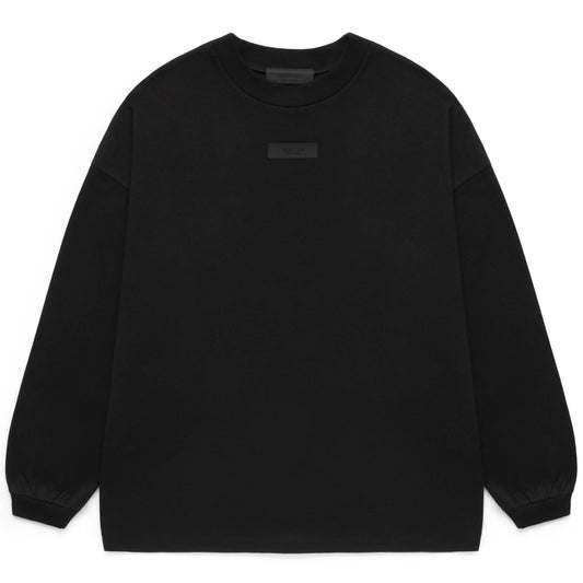 FEAR OF GOD ESSENTIALS LONG SLEEVE T-SHIRT BLACK