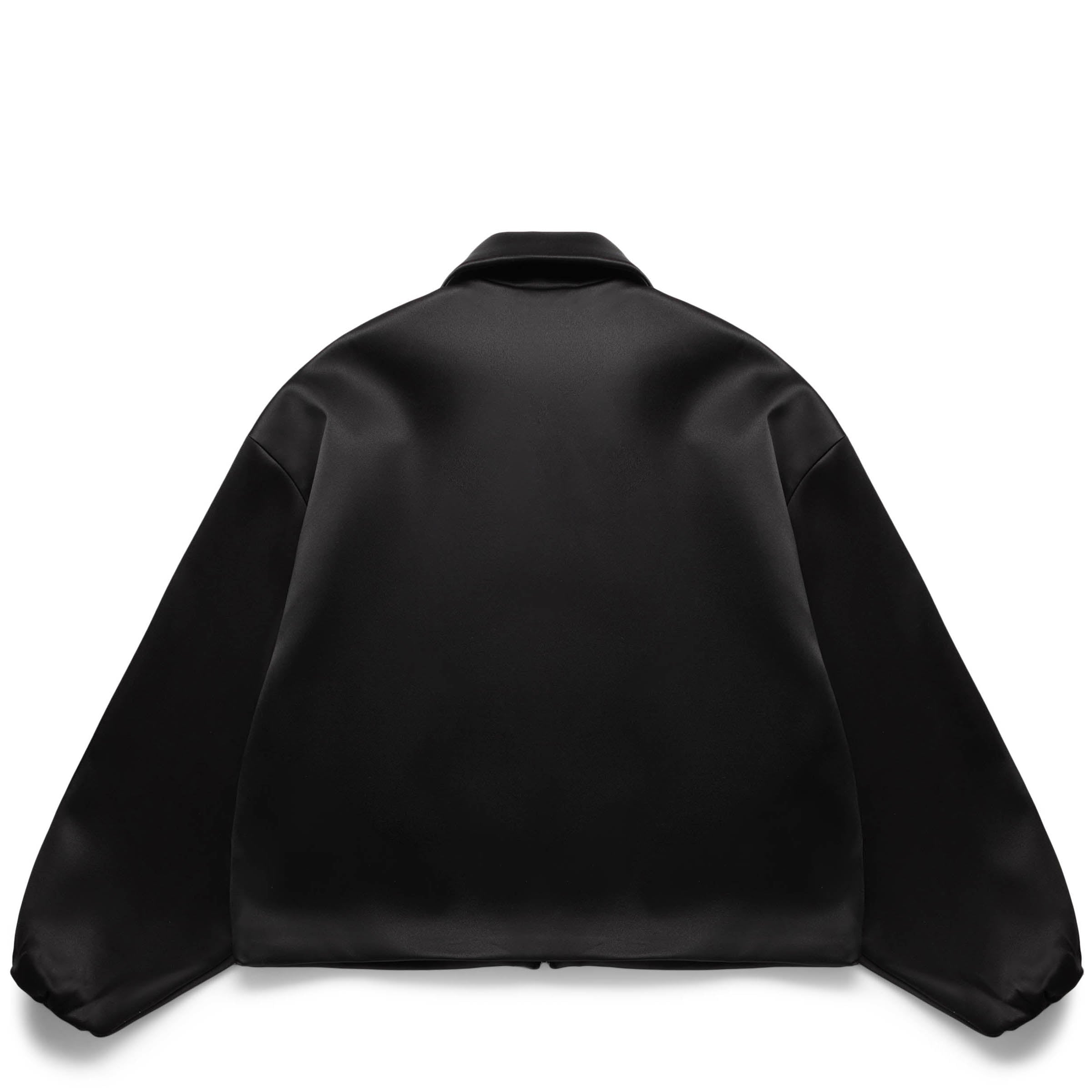 WOMEN'S SATIN NYLON BOMBER JACKET BLACK | BODEGA – Bodega