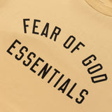 Fear Of God Essentials T-Shirts WOMEN'S TRI-BLEND CROPPED LONGSLEEVE SHIRT