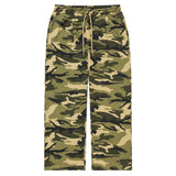GARMENT DYE PLEATED FLEECE PANTS
