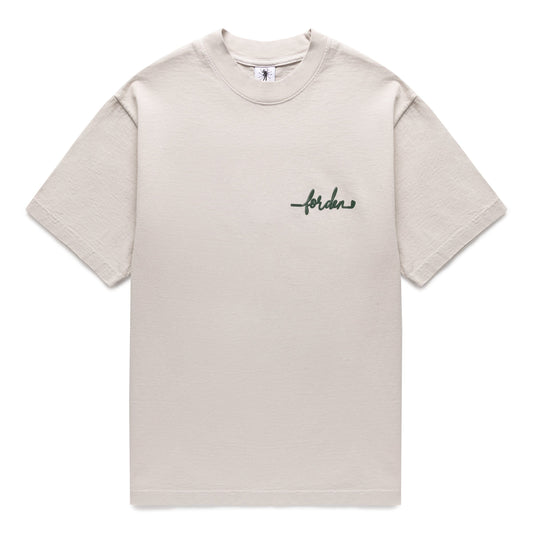 FORDEN GOLF GO LOW SCRIPT T-SHIRT OFF WHITE