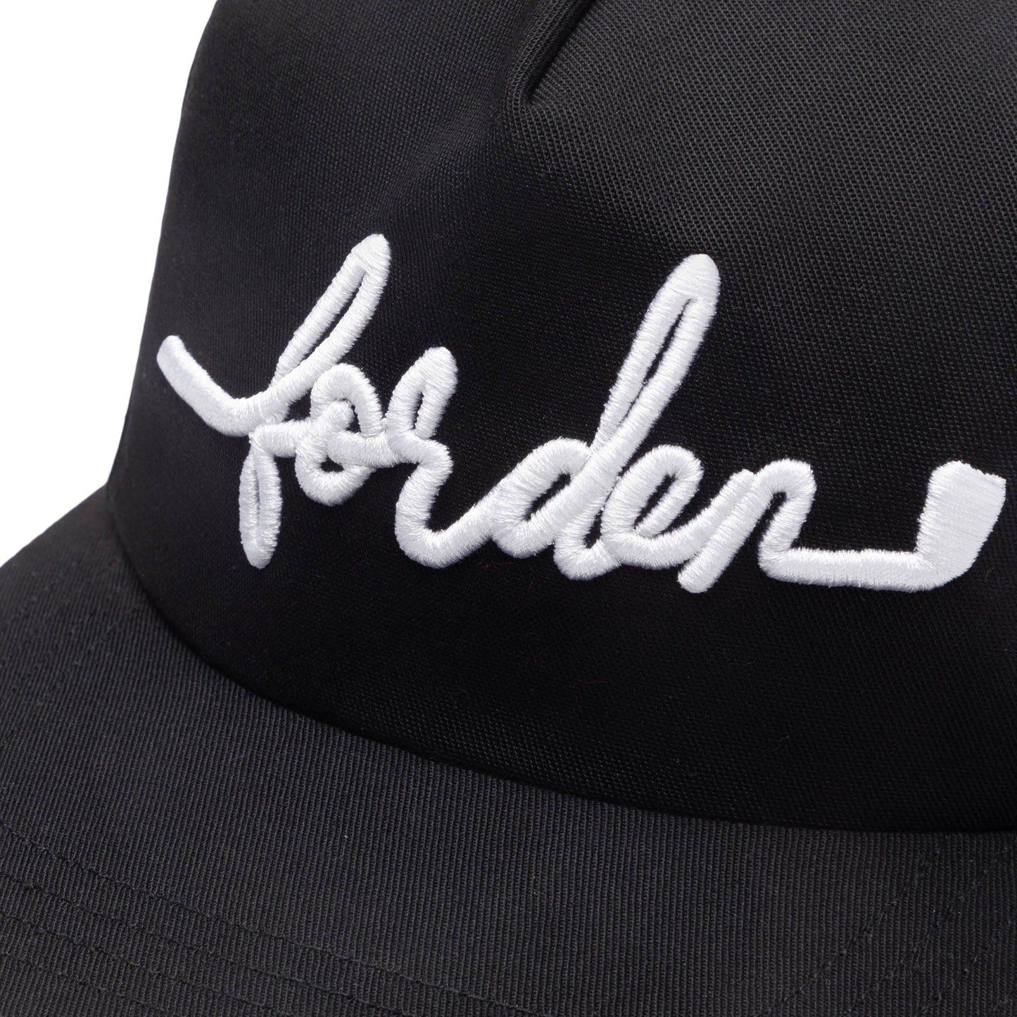 Forden Golf Headwear BLACK / O/S SCRIPT SNAPBACK