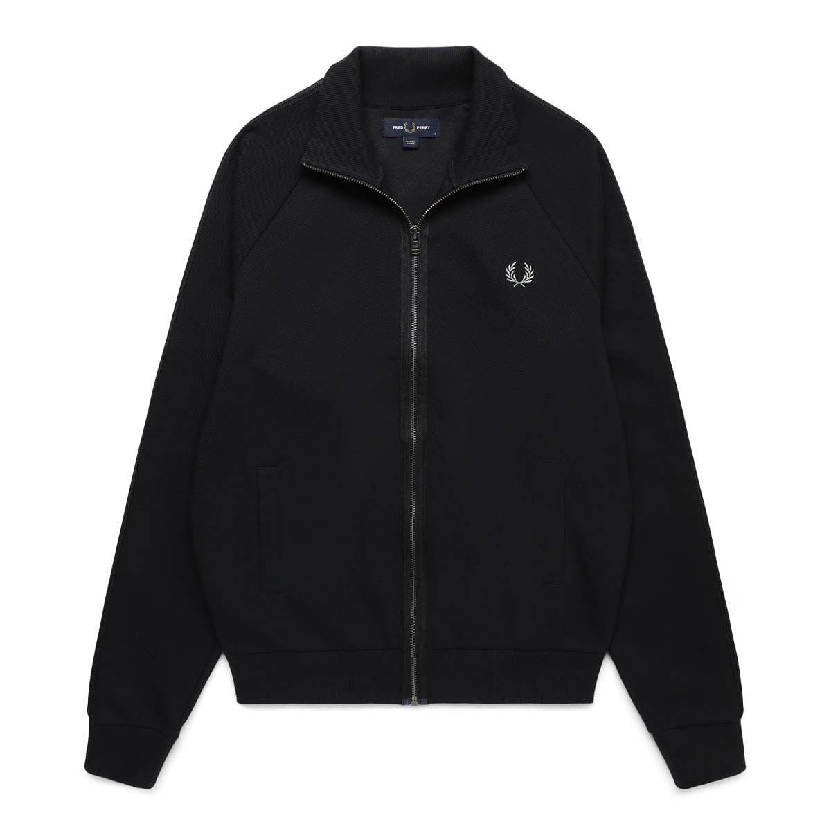 Fred Perry Outerwear KNITTED TAPE TRACK JACKET