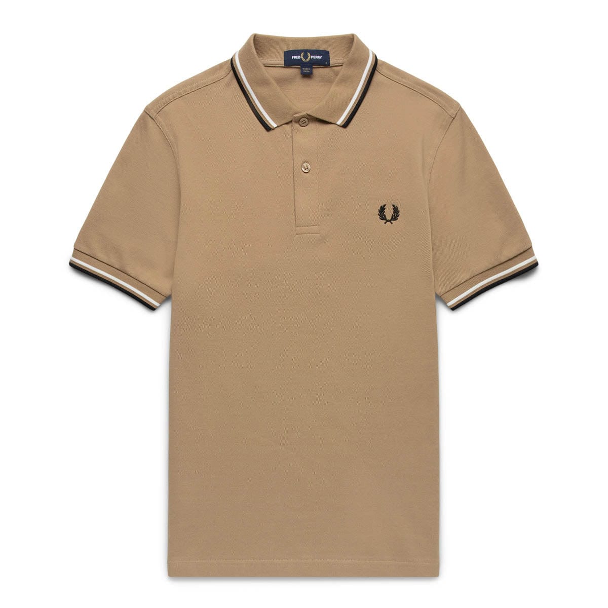 Fred Perry Shirts TWIN TIPPED FRED PERRY SHIRT