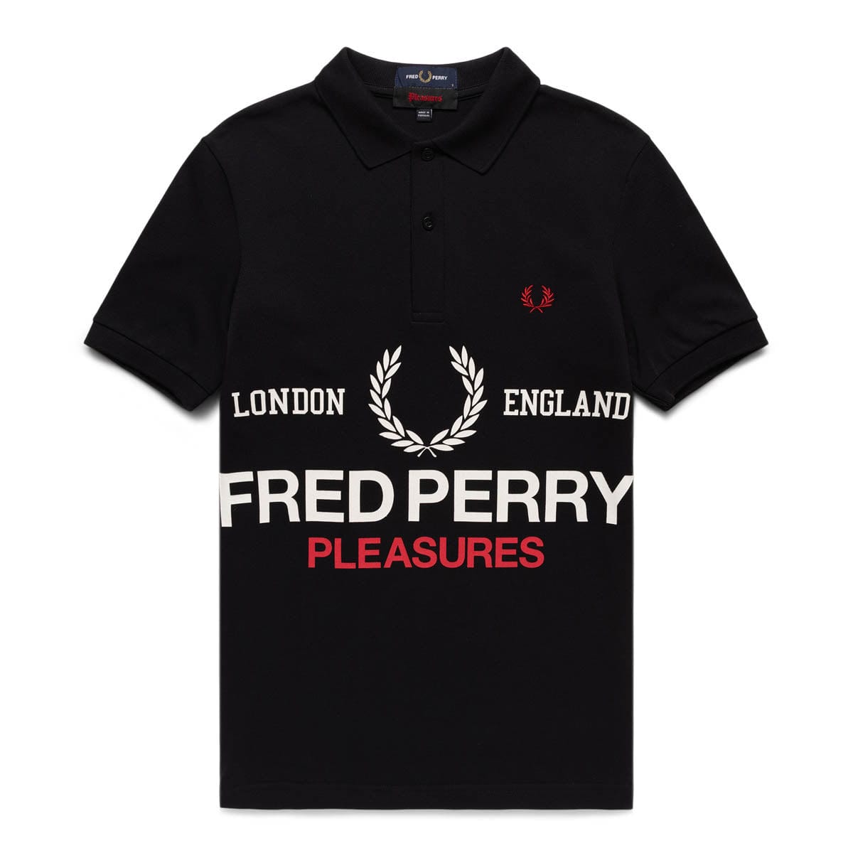 Fred Perry Shirts X PLEASURES LOGO Pack POLO