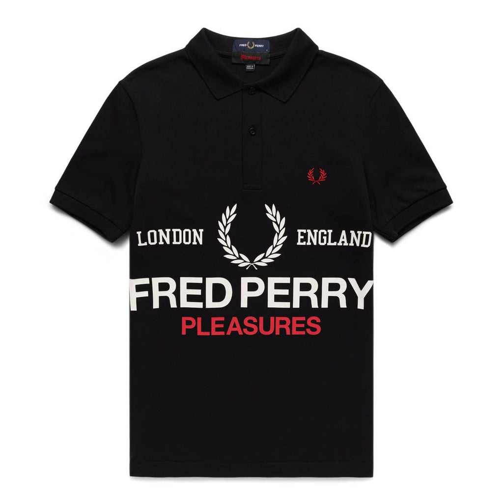 Fred Perry Shirts X PLEASURES LOGO POLO