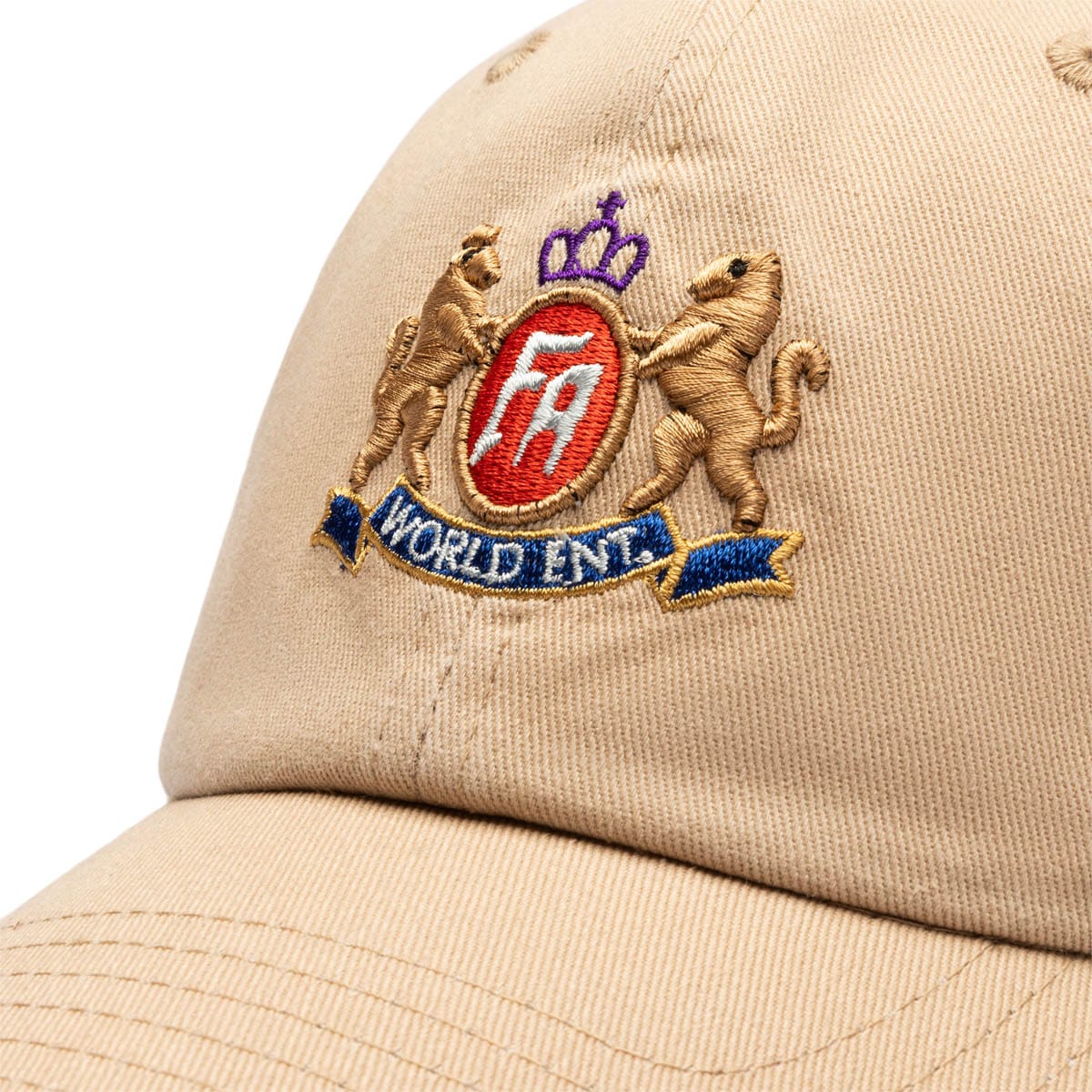 Fucking Awesome Headwear KHAKI / O/S CREST STRAPBACK