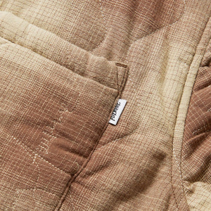 LIGHTWEIGHT REVERSIBLE FLANNEL JACKET TAN/BROWN | Bodega