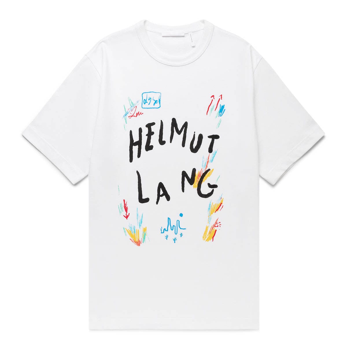 Helmut Lang T-Shirts SCRIBBLED CAPSULE T-SHIRT