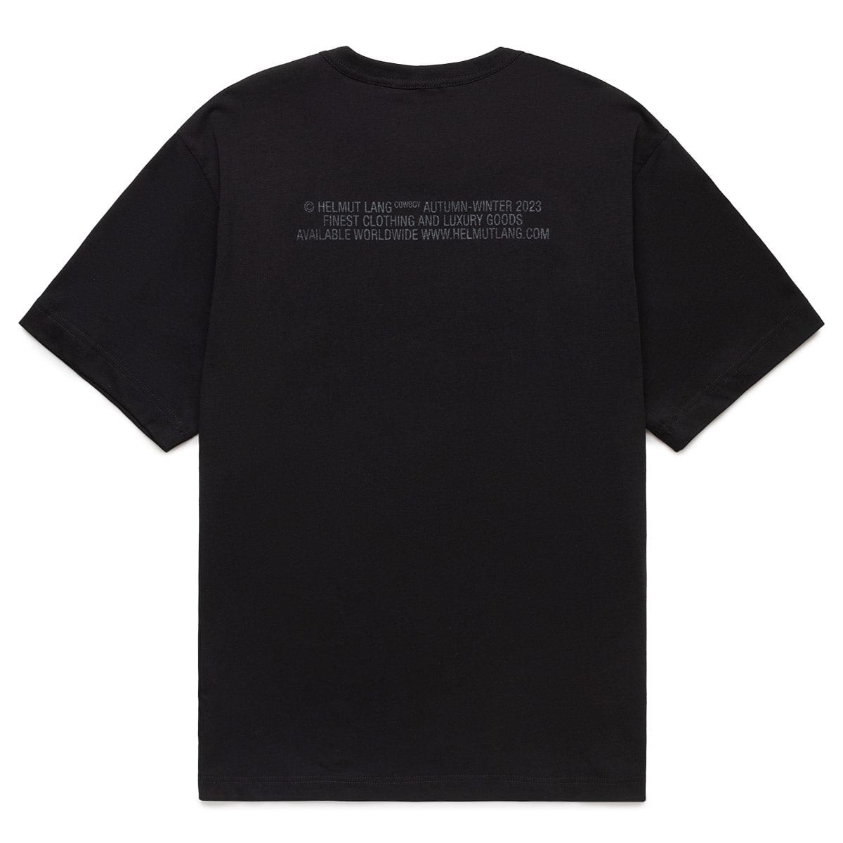 Helmut Lang T-Shirts COWBOY T-SHIRT