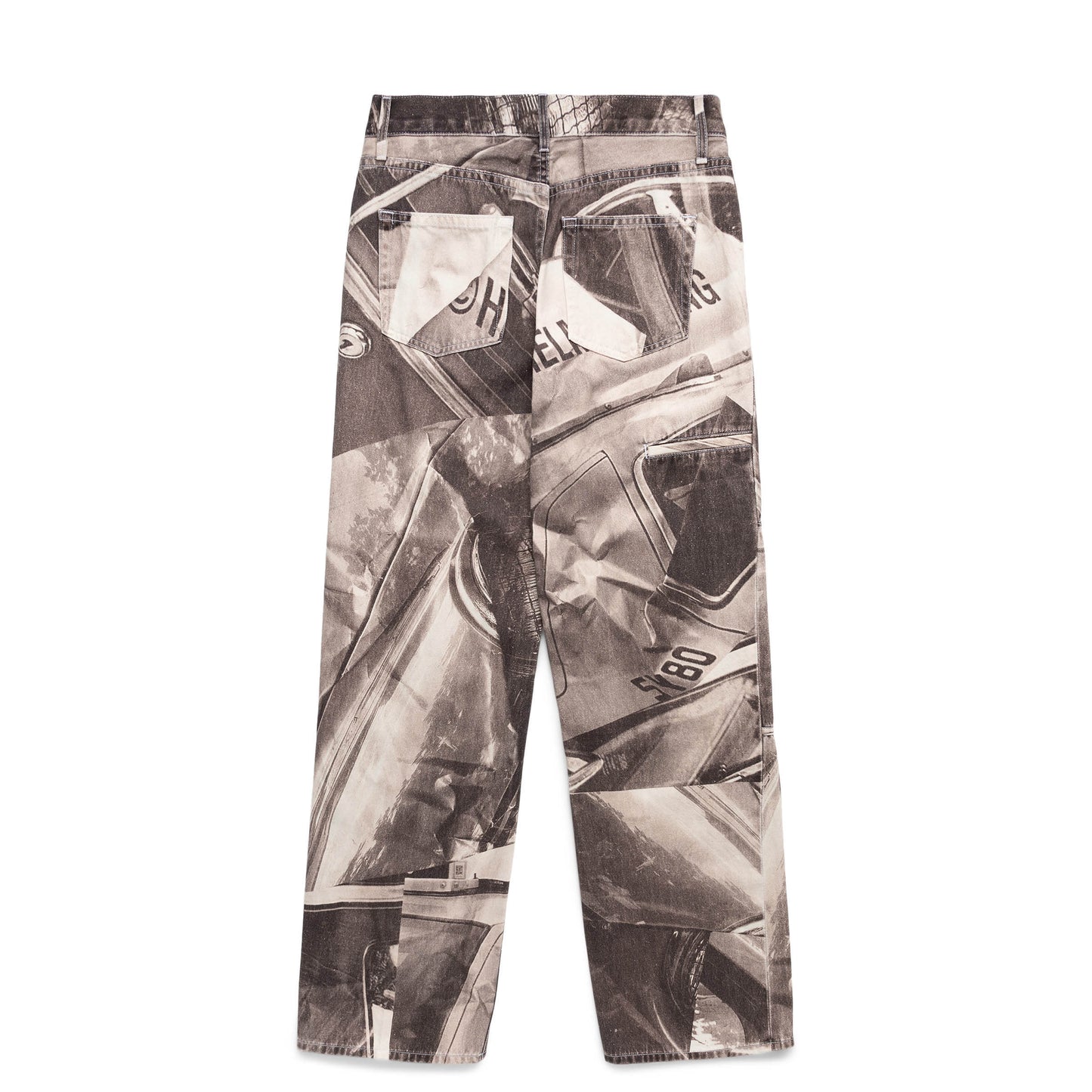 Helmut Lang Pants PRINTED CARPENTER JEANS