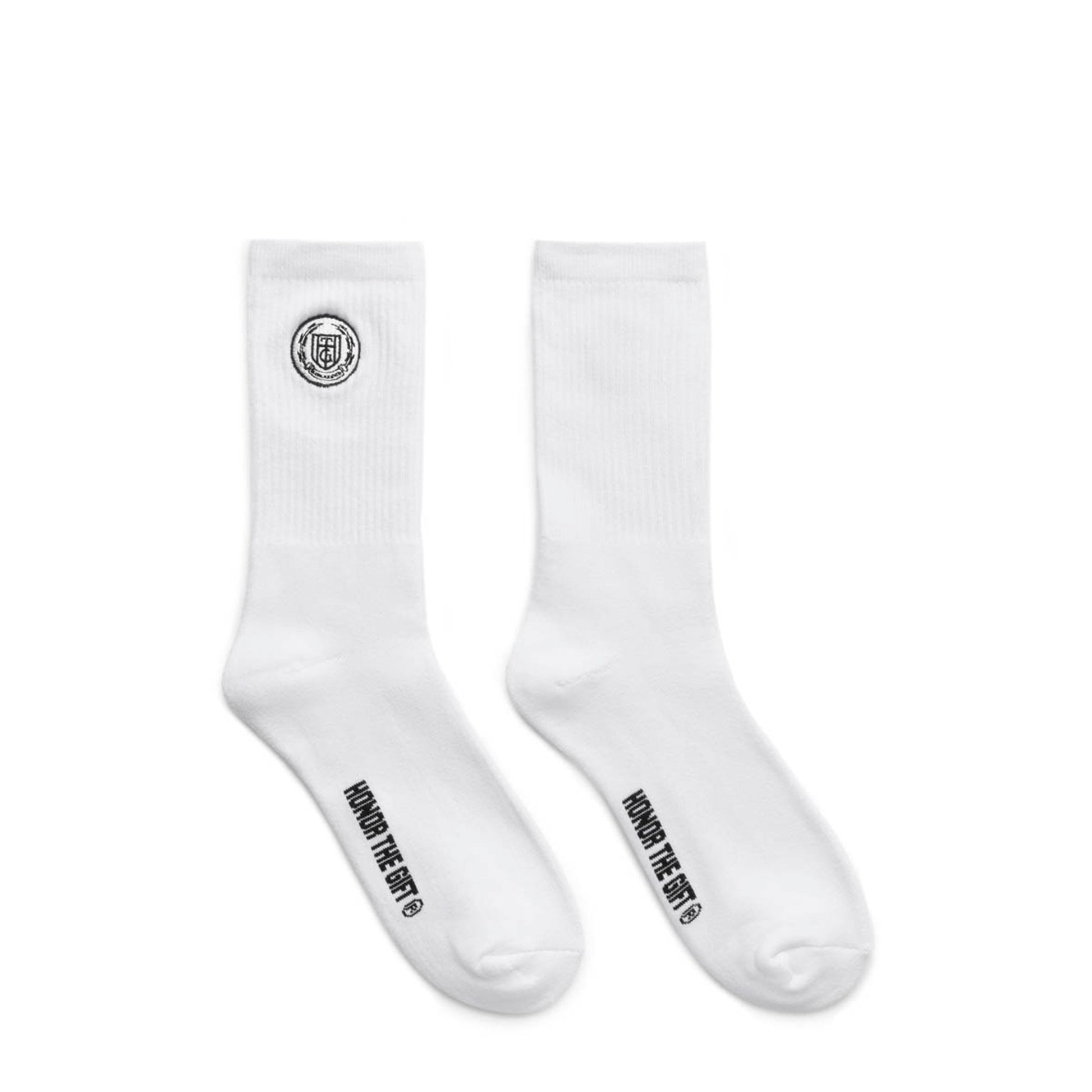 Honor The Gift Socks WHITE / O/S CREST RIB SOCKS