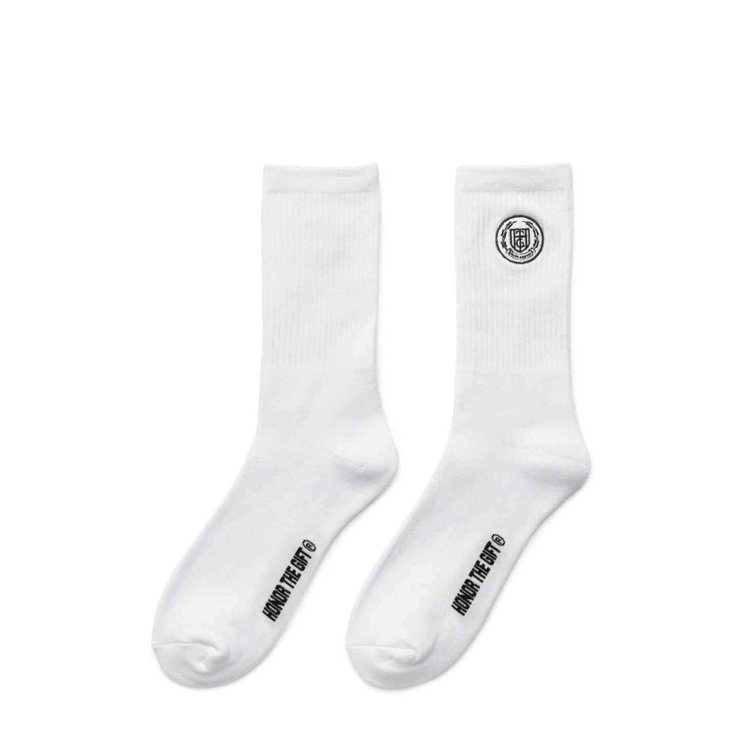 Honor The Gift Socks WHITE / O/S CREST RIB SOCKS