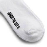 Honor The Gift Socks WHITE / O/S CREST RIB SOCKS