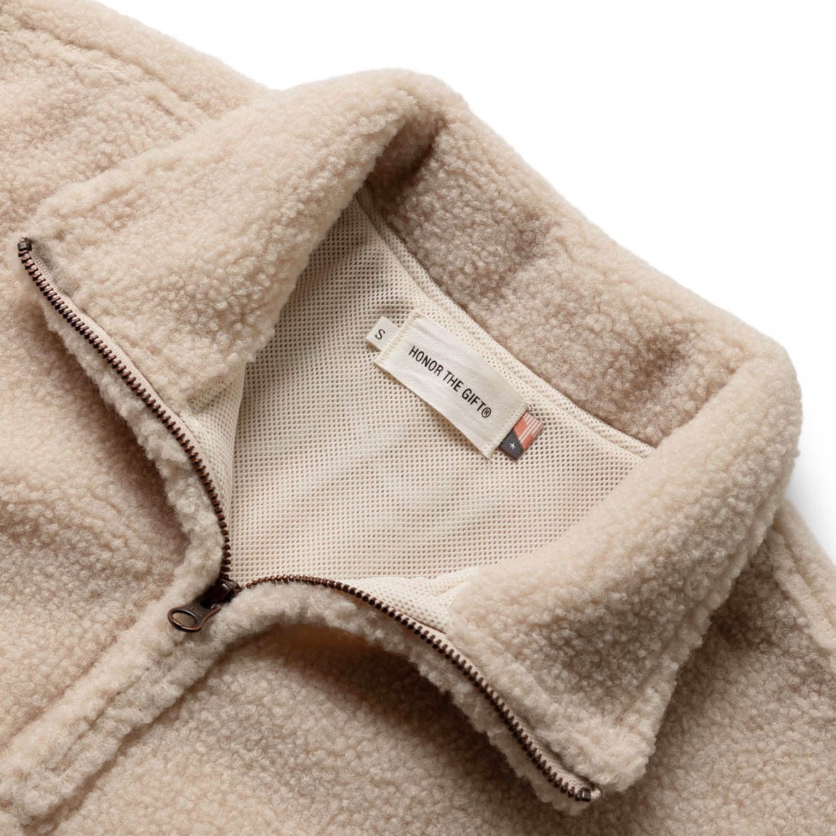 Honor The Gift Outerwear SCRIPT SHERPA PULLOVER