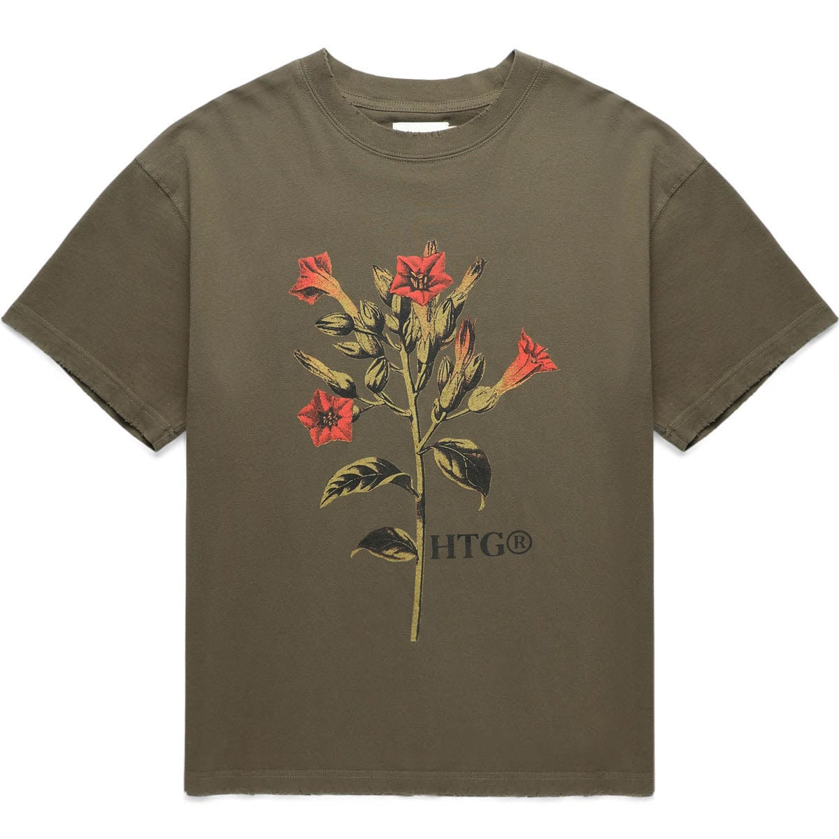 Honor The Gift T-Shirts TOBACCO FLOWER SHORT SLEEVE T-SHIRT