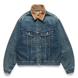 Human Made Outerwear BLANKET LINED DENIM WORK JACKET