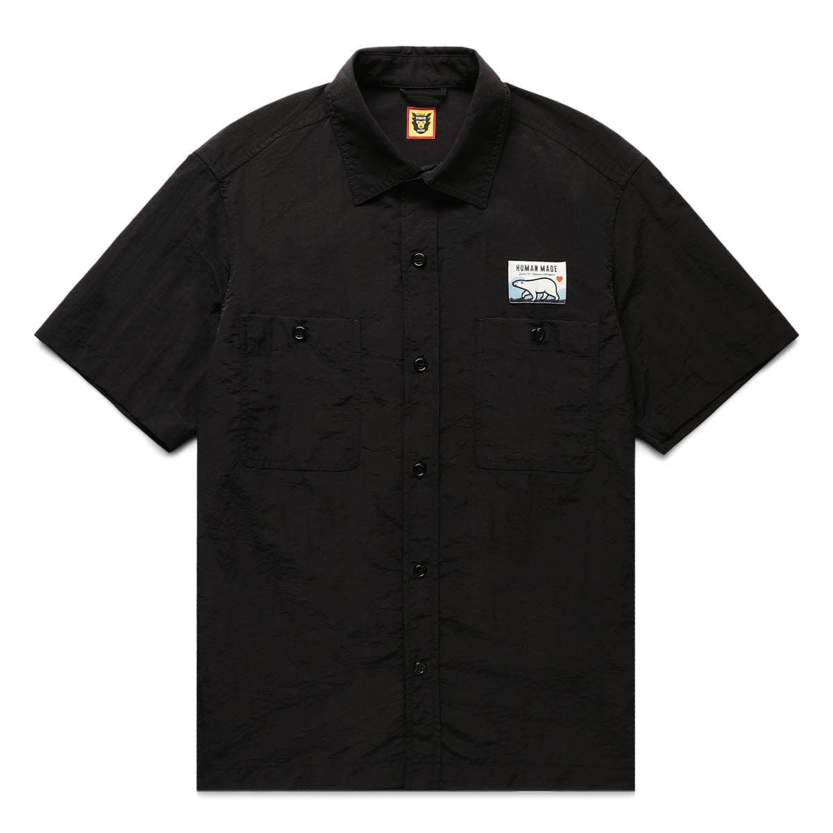 CAMPING SHIRT BLACK | Bodega