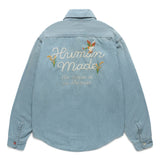 Human Made Shirts CHAMBRAY WORK SHIRT