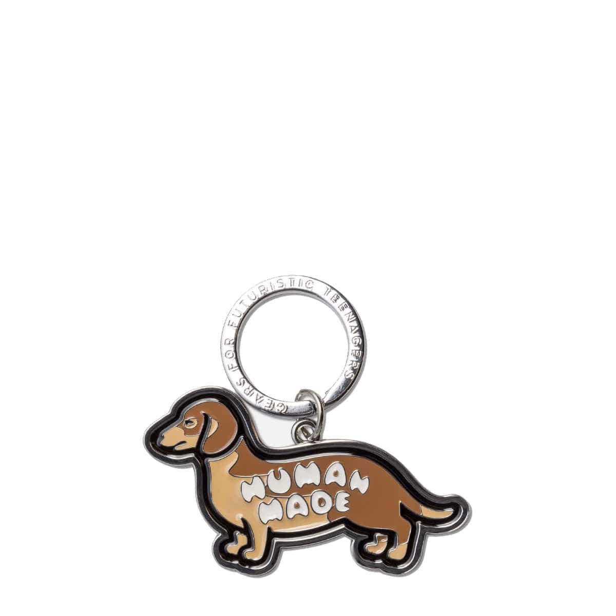 Human Made Odds & Ends BROWN / O/S DACHS KEYRING