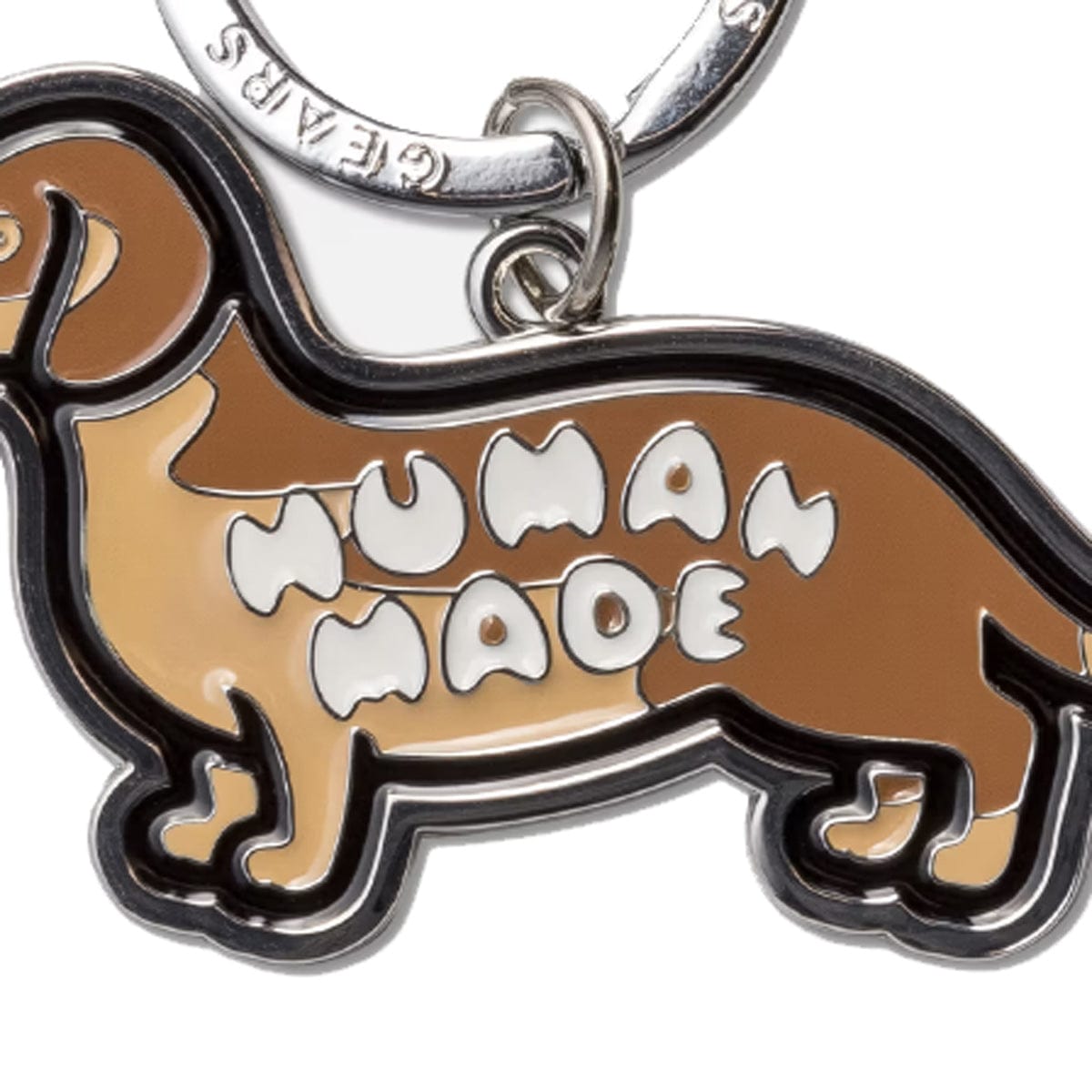 Human Made Odds & Ends BROWN / O/S DACHS KEYRING