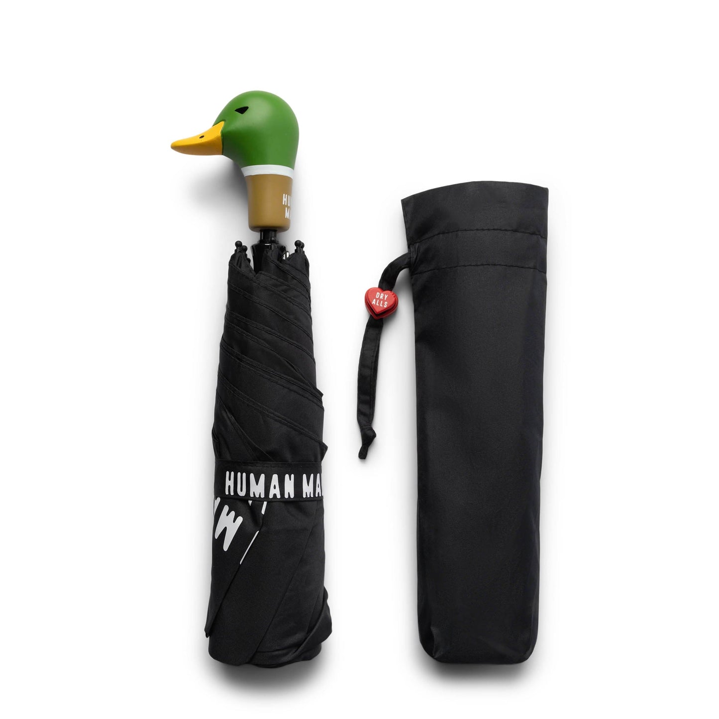 Human Made Odds & Ends BLACK / O/S DUCK COMPACT UMBRELLA