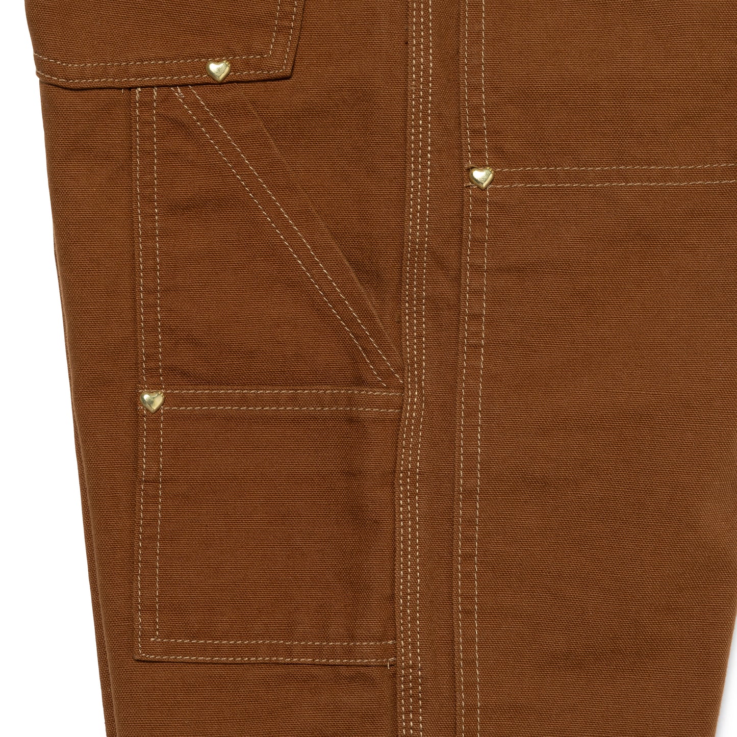 Human Made DUCK PAINTER PANTS BROWN