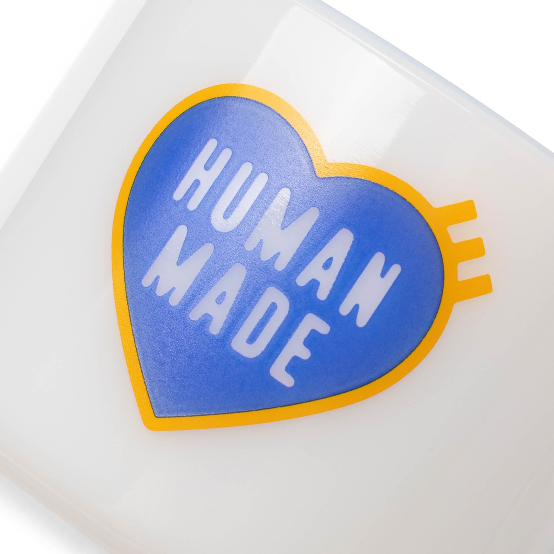 HUMAN MADE GLASS MUG WHITE